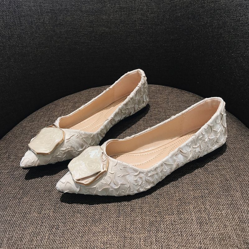 Korean Daily Lifestyle - Women's Shoes Flat Pointed Toe with