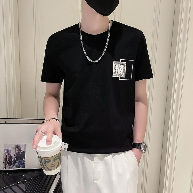 Trendy Men Short Sleeve Top Su - Korean Daily Lifestyle 评论和价格