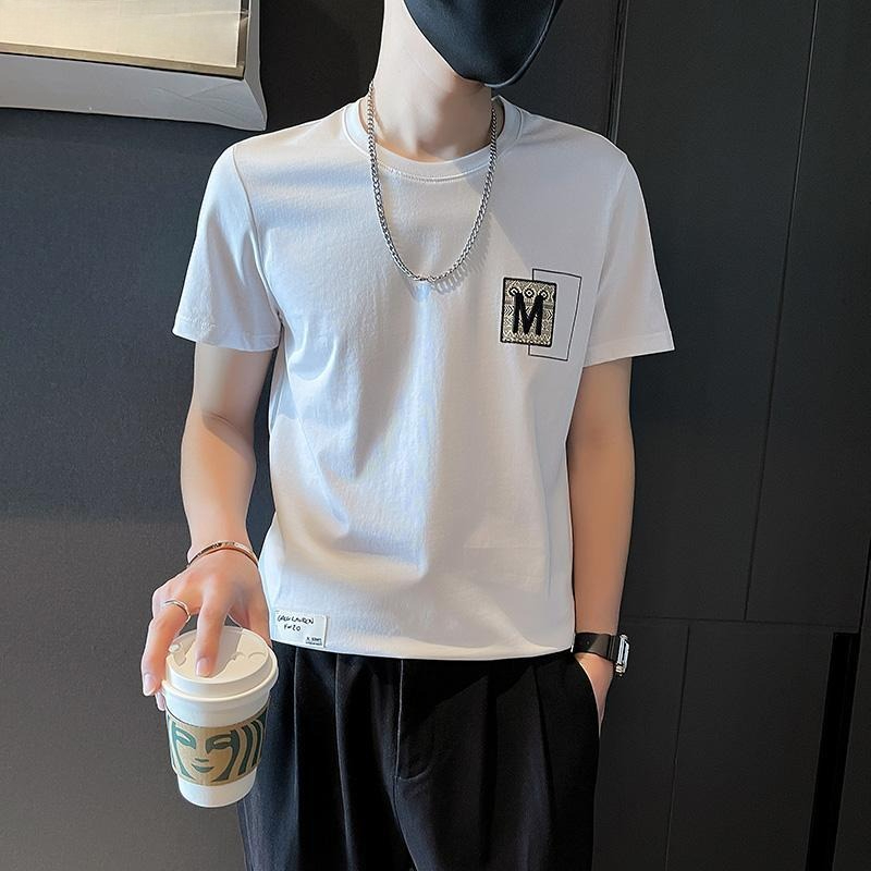 Trendy Men Short Sleeve Top Su - Korean Daily Lifestyle 评论和价格