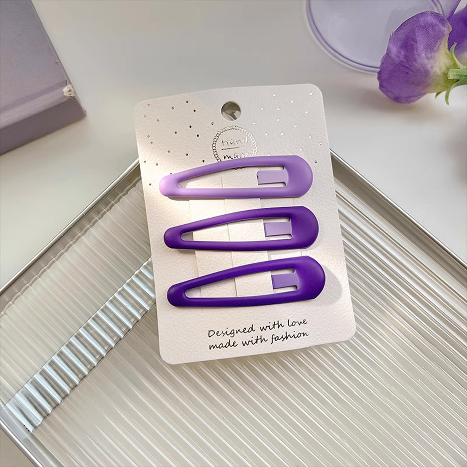3PCS Sweet Style Headwear Pins - Korean Daily Lifestyle 评论和价格