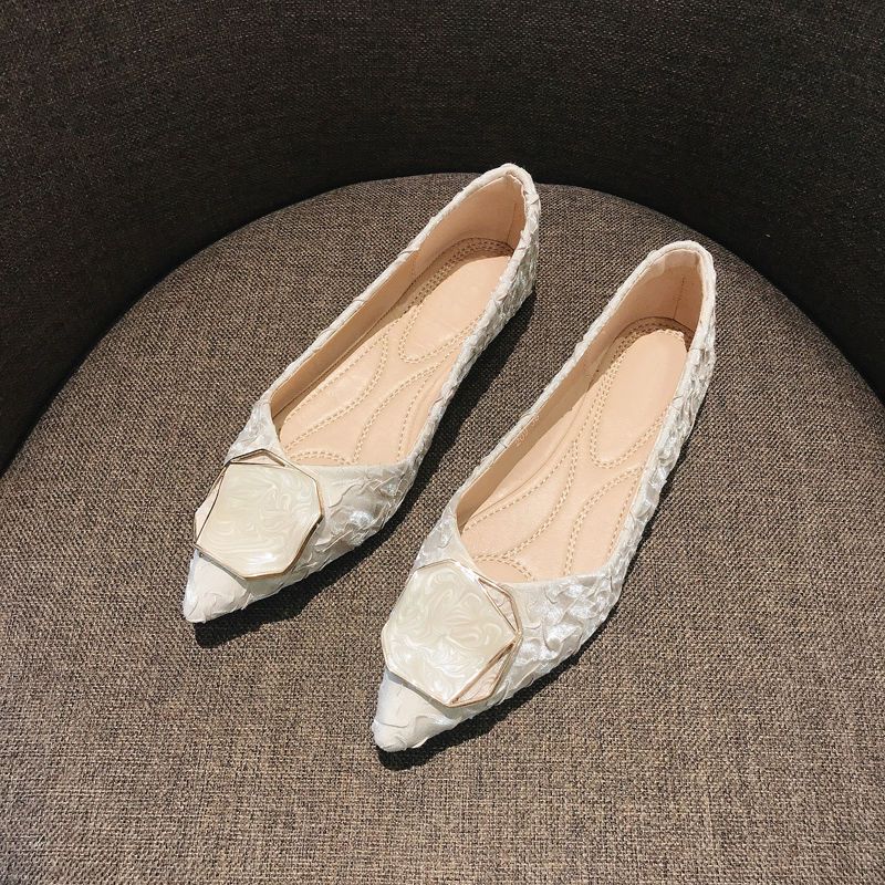 Women's Shoes Flat Pointed Toe - Korean Daily Lifestyle 评论和价格
