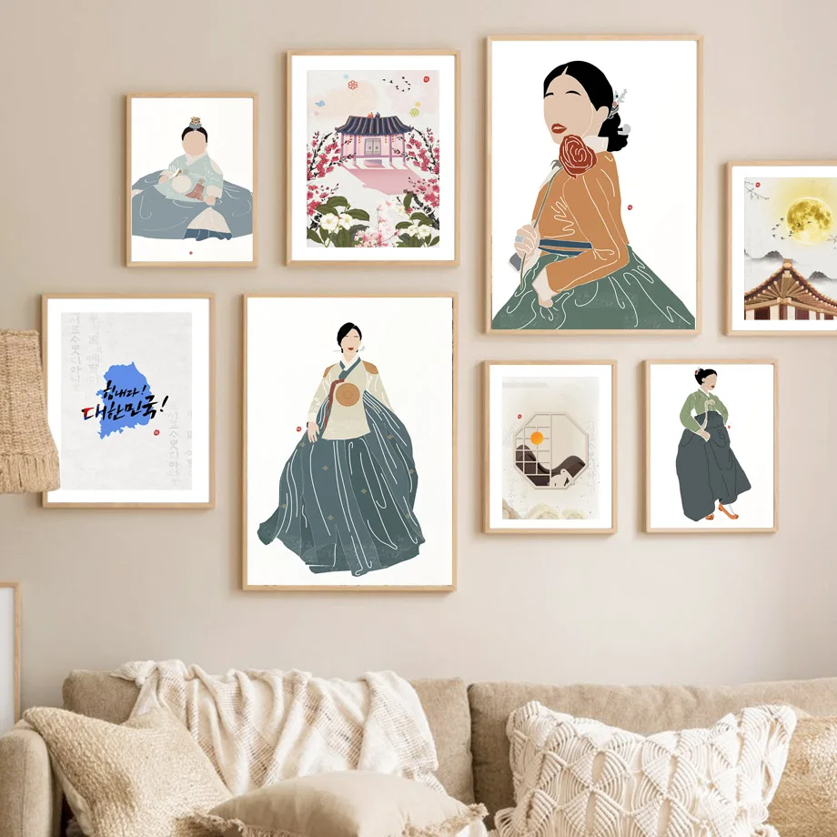 Korean Style Boho Hanbok Girl  - Korean Lifestyle Aesthetic 评论和价格