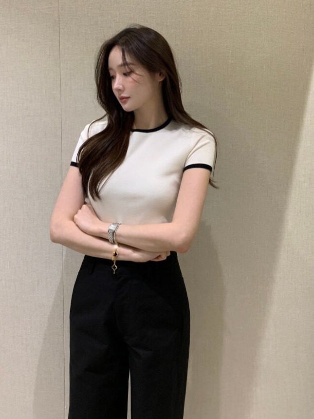 Chic Summer New Thin Color Blo - Korean Daily Lifestyle 评论和价格